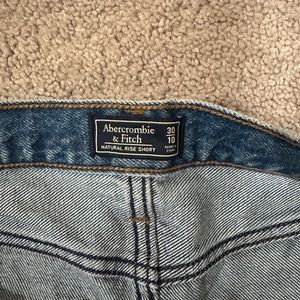 High rise Abercrombie & Fitch Jean Shorts size 30